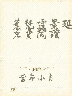 叶梵霍景延全文免费阅读