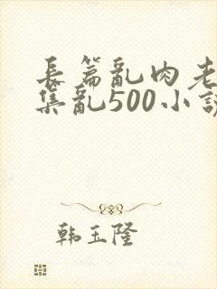 长篇乱肉老师合集乱500小说