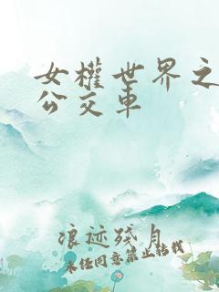 女权世界之我是公交车