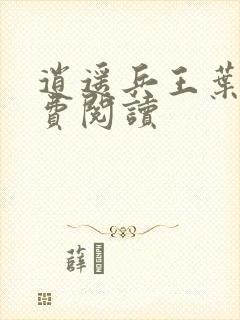 逍遥兵王叶成免费阅读