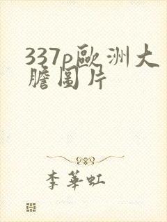 337p欧洲大胆图片