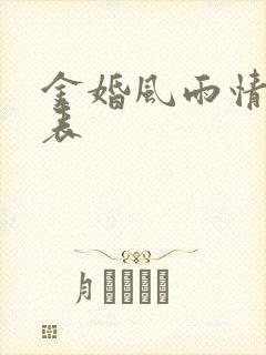 金婚风雨情演员表