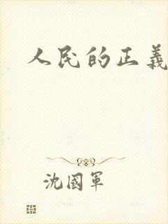 人民的正义小说