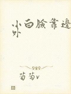 小白脸靠边站番外