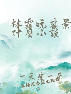 林霜晚容景渊是什么小说