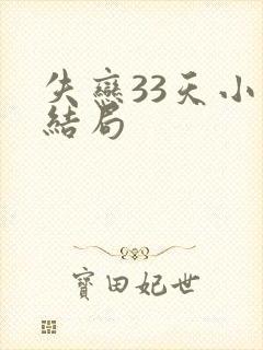 失恋33天小说结局