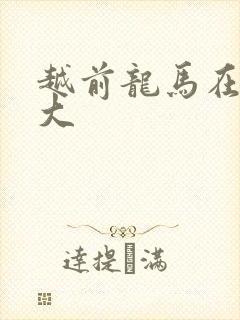 越前龙马在立海大