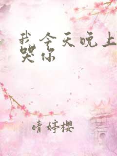 我今天晚上会弄哭你