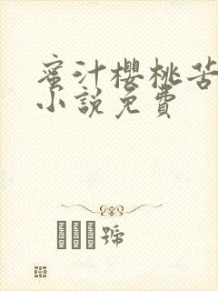 蜜汁樱桃苦咖啡小说免费