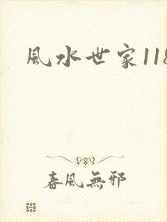 风水世家118