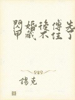 闪婚后傅先生马甲藏不住了免费阅读