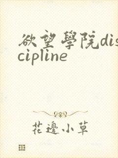 欲望学院discipline