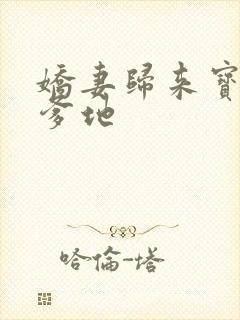 娇妻归来宝贝叫爹地