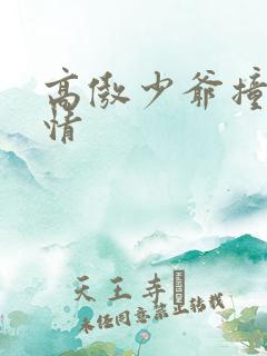 高傲少爷撞到爱情