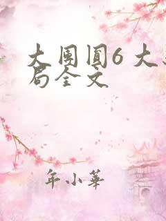 大团圆6 大结局全文