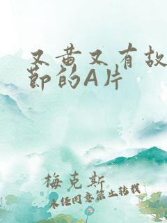 又黄又有故事情节的A片
