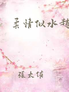 柔情似水赵雅儿