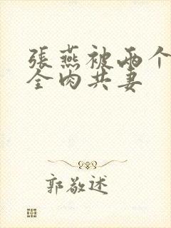 张燕被两个局长全肉共妻