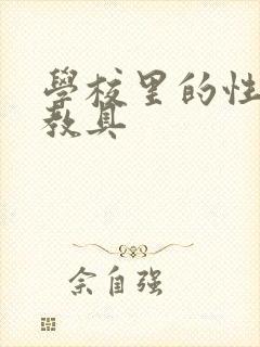 学校里的性教学教具