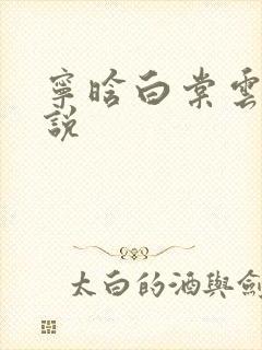 宁晗白棠云韶小说