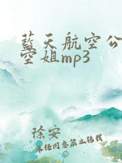 蓝天航空公司的空姐mp3