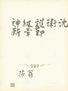 神级护卫沈浪最新章节