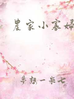 农家小寡妇