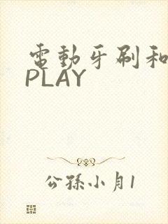 电动牙刷和花洒PLAY