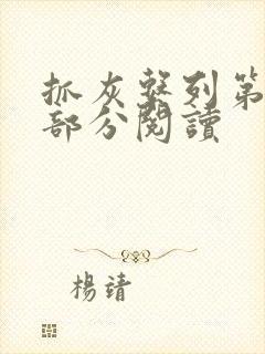 抓灰系列第33部分阅读