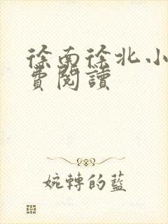 徐南徐北小说免费阅读