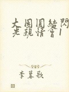 大团圆结闪闪发光亲情会1