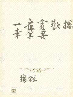 一夜贪欢总裁的幸孕妻