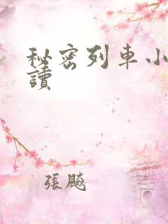 秘密列车小说阅读