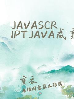 JAVASCRIPTJAVA成熟亲子