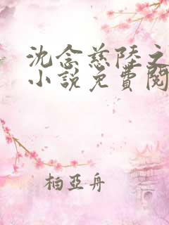 沈念慈陆之天的小说免费阅读