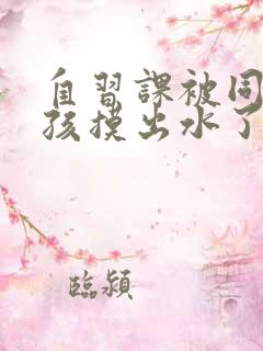 自习课被同桌男孩摸出水了