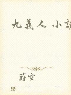 九义人 小说
