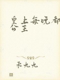 皇上每晚都要H公主