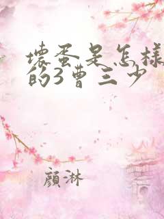 坏蛋是怎样炼成的3曹三少