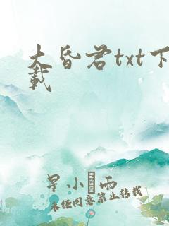 大昏君txt下载