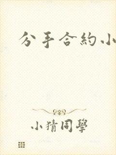 分手合约小说