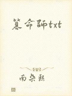 篡命师txt
