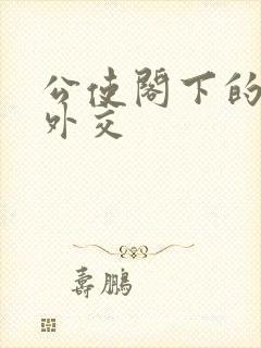 公使阁下的秘密外交