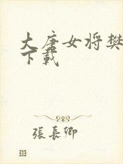 大唐女将樊梨花下载