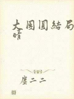 大团圆结局苏玉晴