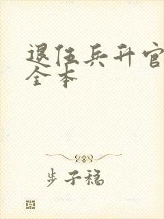 退伍兵升官记 全本