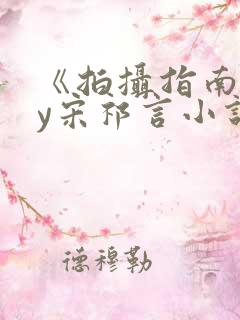 《拍摄指南》by宋祁言小说