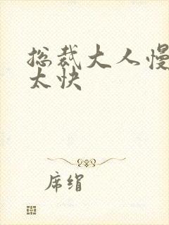 总裁大人慢点别太快