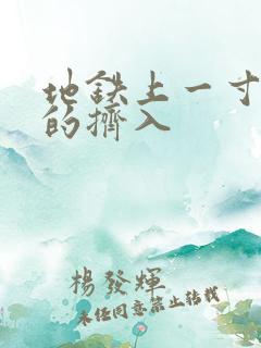 地铁上一寸一寸的挤入