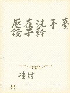 压在洗手台看着镜子干